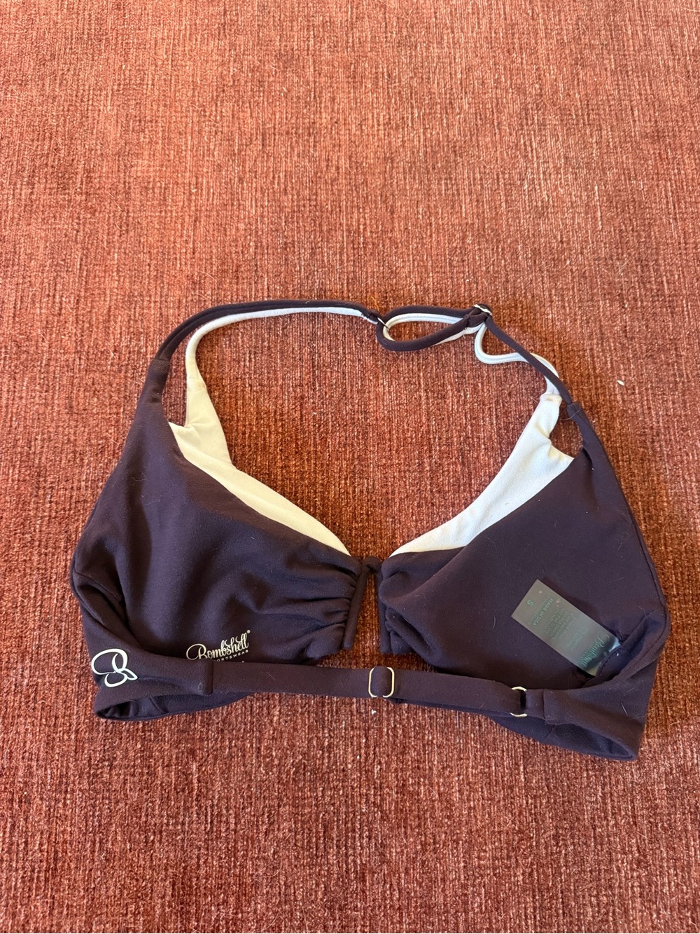 Bombshell sportswear contrast voltage sports bra - Picture 4 of 5